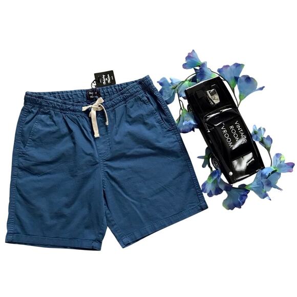 Artistry in Motion NWT Blue Twill Shorts Men S - Picture 1 of 7